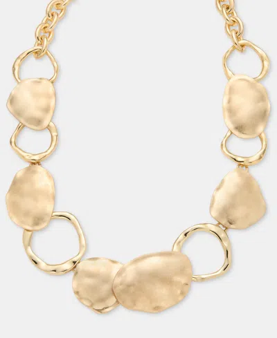 Style & Co Gold-tone Pendant Link Necklace, Macy's Exclusive