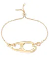 Style & Co Hammered Sculptural Slider Bracelet, Exclusively At Macy's