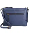 Style & Co Hudsonn East West Crossbody, Created For Macy's In Navy