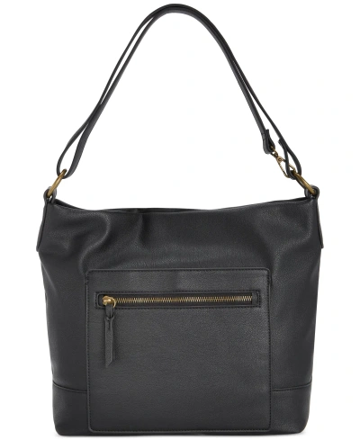 Style & Co Hudsonn Hobo Bag, Created For Macy's In Black