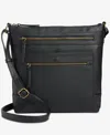 Style & Co Hudsonn Medium Crossbody, Exclusively At Macy's In Black