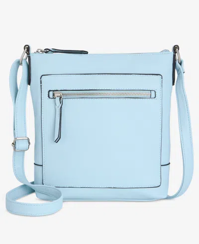 Style & Co Hudsonn North South Crossbody, Created For Macy's In Dream Blue