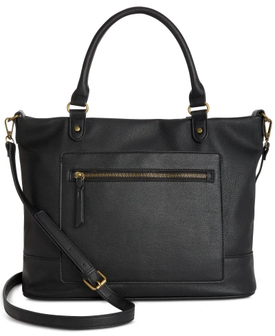 Style & Co Hudsonn Tote, Created For Macy's In Black
