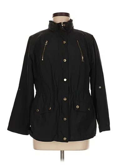 Pre-owned Style & Co Jacket In Black