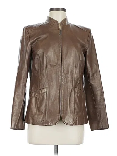 Pre-owned Style & Co Jacket In Brown