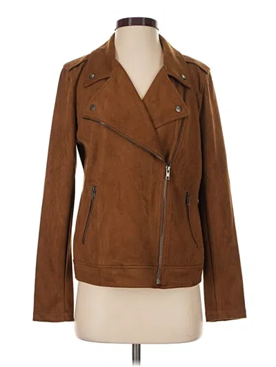 Pre-owned Style & Co Jacket In Brown
