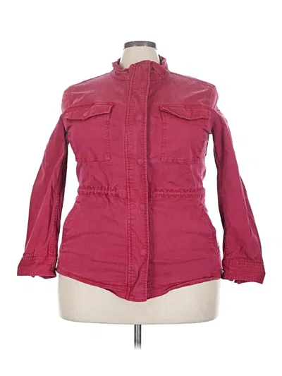 Pre-owned Style & Co Jacket In Red