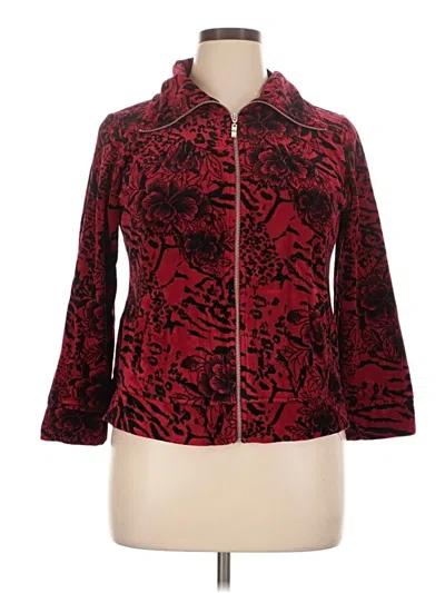 Pre-owned Style & Co Jacket In Red