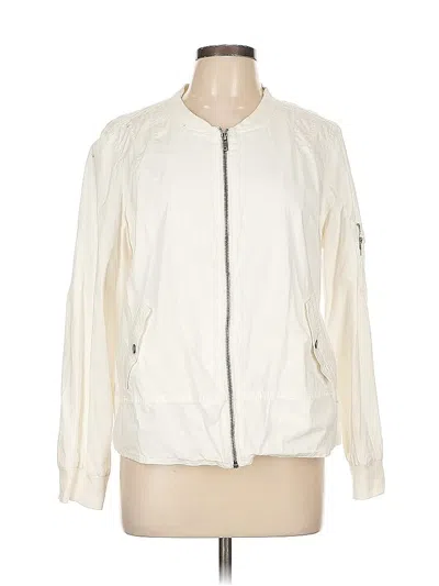 Pre-owned Style & Co Jacket In White
