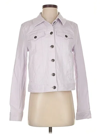 Pre-owned Style & Co Jacket In White