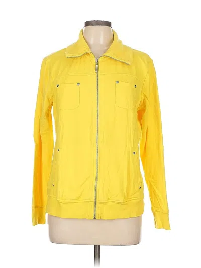 Pre-owned Style & Co Jacket In Yellow