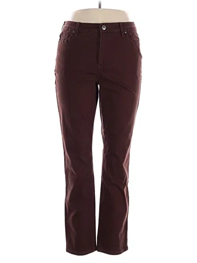 Pre-owned Style & Co Jeans In Burgundy