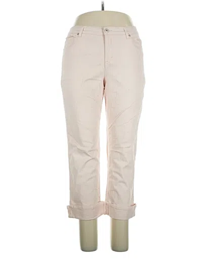Pre-owned Style & Co Jeans In Ivory