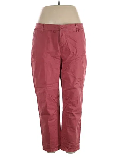 Pre-owned Style & Co Jeggings In Red