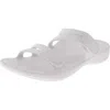 Style & Co Jessaa Womens Slip On Open Toe Slide Sandals In White