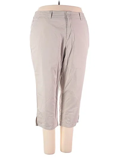 Pre-owned Style & Co Khaki Pant In Gray