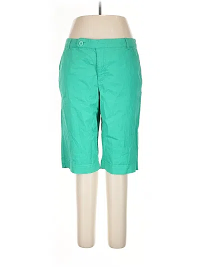 Pre-owned Style & Co Khaki Pant In Green