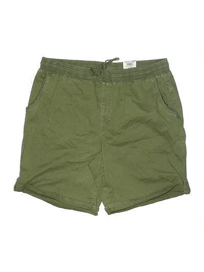 Pre-owned Style & Co Khaki Shorts In Green