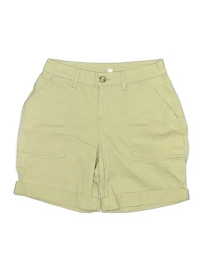 Pre-owned Style & Co Khaki Shorts In Green