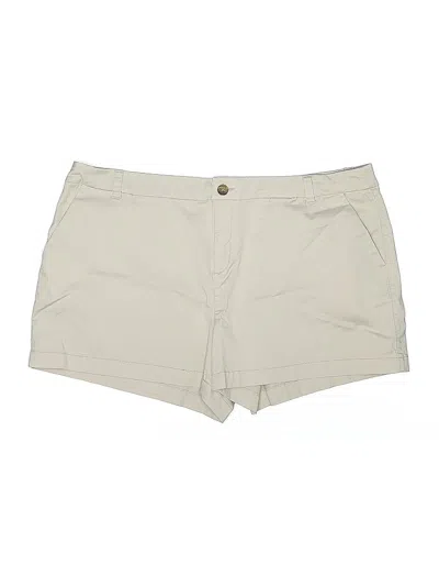 Pre-owned Style & Co Khaki Shorts In White
