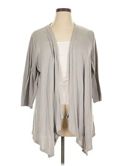 Pre-owned Style & Co Kimono In Gray
