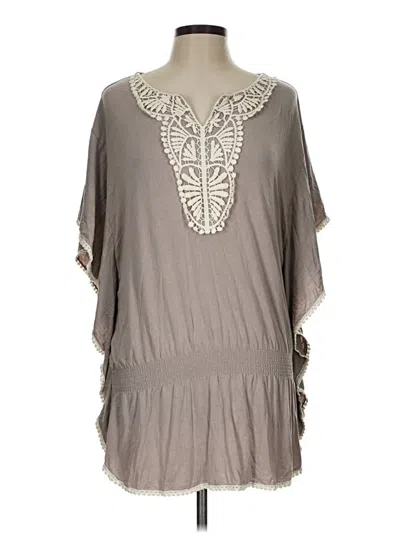 Pre-owned Style & Co Kimono In Gray