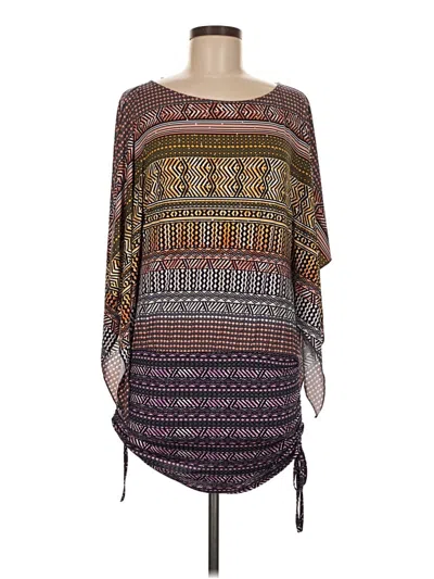 Pre-owned Style & Co Kimono In Purple