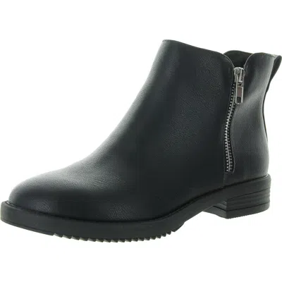 Style & Co Laylaa Womens Solid Manmade Ankle Boots In Multi