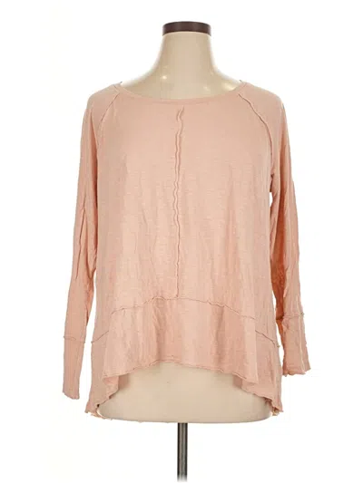 Pre-owned Style & Co Long Sleeve Blouse In Pink