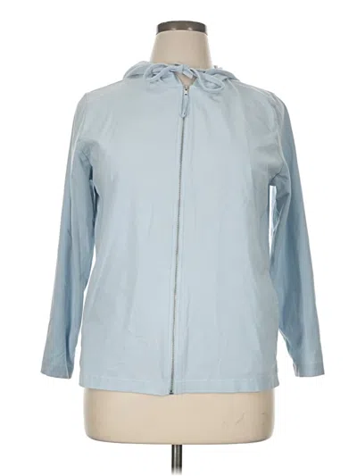 Pre-owned Style & Co Long Sleeve Polo Shirt In Blue