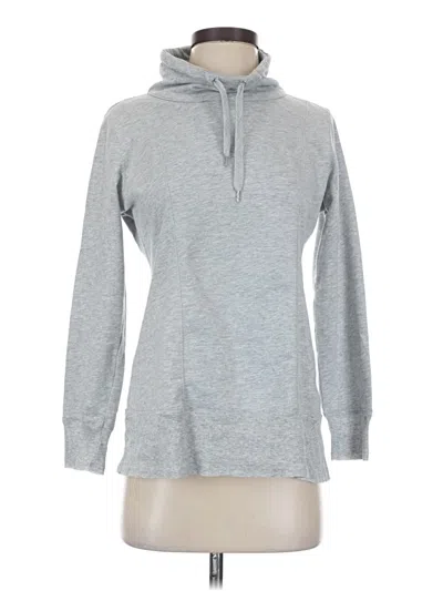 Pre-owned Style & Co Long Sleeve Top Gray Cowl Neck Tops