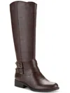 Style & Co Maliaa Womens Faux Leather Riding Knee-high Boots In Multi