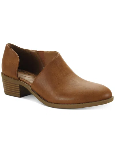 Style & Co Marinn Womens Pointed Toe Flats D'orsay In Brown