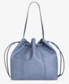 Style & Co Medium Studded Four Poster Tote Bag, Macy's Exclusive In Blue