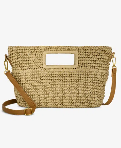Style & Co Medium Zippered Shoulder Bag, Exclusively At Macy's In Brown