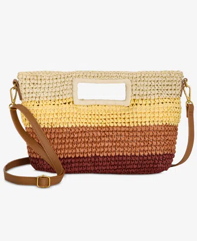 Style & Co Medium Zippered Shoulder Bag, Exclusively At Macy's In Orange
