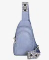 Style & Co Mini Studded Sling Bag, Macy's Exclusive In Blue