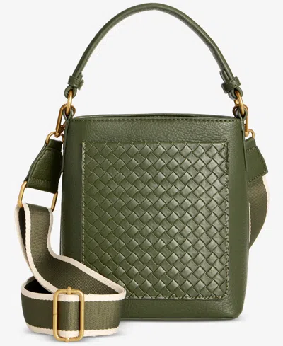 Style & Co Mini Woven Bucket Bag, Macy's Exclusive