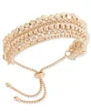 STYLE & CO MIXED BEAD STATEMENT SLIDER BRACELET, CREATED FOR MACY'S