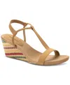 STYLE & CO WOMEN'S MULAN WEDGE SANDALS, CREATED FOR MACY'S