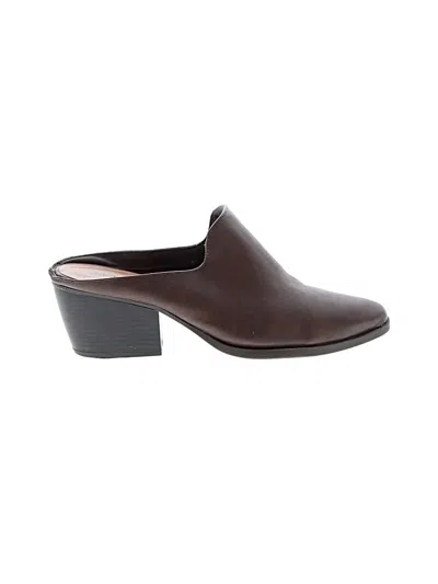 Pre-owned Style & Co Mule/clog In Brown