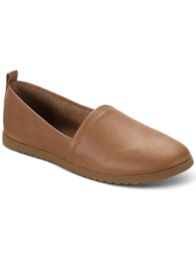 Style & Co Nolaa Womens Faux Suede Slip-on Loafers In Multi