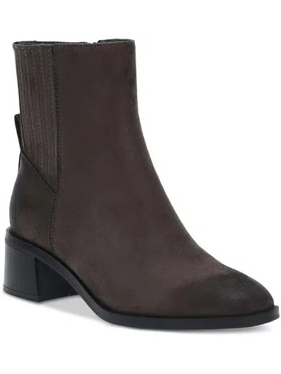 Style & Co Orleyy Womens Dressy Block Booties In Brown