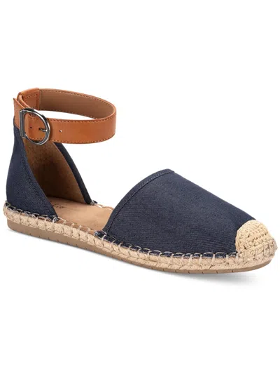 Style & Co Paminna D 2 Womens Denim Cushioned Footbed Espadrilles In Multi