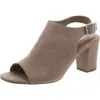 Style & Co Pascaal Womens Faux Suede Peep Toe Shooties In Multi