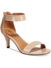 Style & Co Paycee Womens Zipper Slip On Heels In Multi