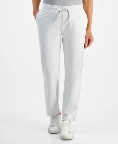 Style & Co Petite Mid-rise Pull-on Pants, Petite & Petite Short, Created For Macy's In Bright White