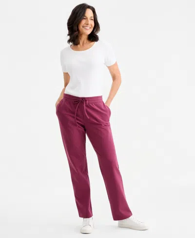 Style & Co Petite Mid-rise Pull-on Pants, Petite & Petite Short, Created For Macy's In Multi