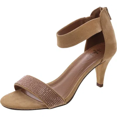 Style & Co Phillyis Womens Metallic Embellished Pumps In Brown