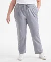 Style & Co Plus Size Knit Pull-on Pants, Created For Macy's